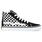 Tênis Mad Rats Lona Quadriculado Unissex Hi Top Preto Branco Tênis Mad Rats Lona Quadriculado Unissex Hi Top Preto Branco