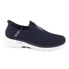 Tênis Masc Skechers Go Walk 6 Easy On 216278/BLK Slip-ins
