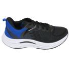 Tênis Masculino Academia Caminhada Esportivo Confortável Vorax 130GA23 Preto/Royal Tênis Masculino Academia Caminhada Esportivo Confortável Vorax 130GA23 Preto/Royal