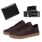 Tênis Masculino Básico Slim + Cinto e Carteira Social