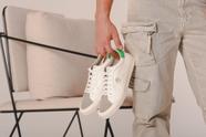 Tênis Masculino Caly CRM Floater Branco com Verde