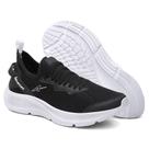 Tenis Masculino Caminhada Lançamento Linha Conforto Estilo Leve Macio Cor Preto