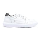 Tênis Masculino Casual Básico Clássico Griffe Branco Café