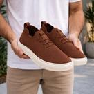 Tênis Masculino Casual Knit Leve Respirável Confortável Calce Fácil Caminhada Trabalho Tênis Masculino Casual Knit Leve Respirável Confortável Calce Fácil Caminhada Trabalho