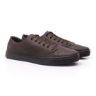 Tênis Masculino Casual Sola Baixa California Café Gel Passo