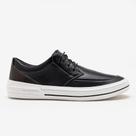 Tênis Masculino Clay Couro Preto Tênis Masculino Clay Couro Preto