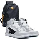 Tênis Masculino Confortavel Bota Fitness Treino + Mochila