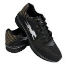 Tenis Masculino Confortável Lançamento Solado Preto