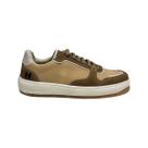 Tênis masculino em couro horman fc38606 ocre
