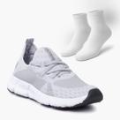Tênis Masculino Esportivo Ultra Leveza e Conforto Cross Com Meia Cano Médio Para Caminhadas, Treinos, Cross e Uso Diário