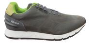 Tenis Masculino Ferracini 24h Print Jogger Em Couro Oferta