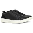 Tênis Masculino Freeway Casual Couro Cadarço Elástico Ultra Comfort