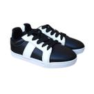 Tênis Masculino Infantil Sapatênis Casual Menino Confortável Azul Ou Preto