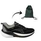 tenis masculino kolosh kit esportivo nano preto Cor:PretoTamanho:44