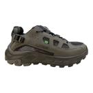 Tenis Masculino Mac Boot's Mergulhao 01 Couro Esporte Trilha Caminhada Cinza