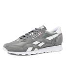 Tênis Masculino Reebok Classic Nylon Cinza Puro/Branco 9,5