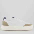 Tênis Masculino Reserva Go Troy Couro Camurça - Branco/Azul