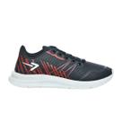 Tênis Masculino Running Jogging Box 200 Preto E Vermelho Tênis Masculino Running Jogging Box 200 Preto E Vermelho