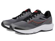 Tênis Masculino Saucony Cohesion 16 Cinza Chumbo Laranja 11,5