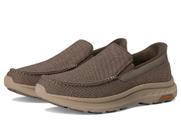 Tênis masculino Skechers Pollard-Wilfred sem cadarço Taupe 13