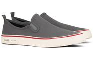 Tênis Masculino Slip On Coca Cola Iate City Casual Calce Fácil Confortável Tênis Masculino Slip On Coca Cola Iate City Casual Calce Fácil Confortável