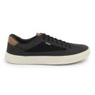 Tênis Masculino Social Casual Sapatenis Bs Confortável Preto