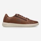 Tênis masculino west coast couro legitimo casual calce fácil