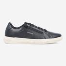 Tênis masculino west coast couro legitimo casual calce fácil