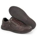 Tenis Masculinos Calce Facil couro 3121002 BBR2 cafe