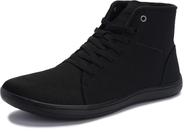 Tênis masculinos WHITIN High Top Barefoot, bico largo 7W