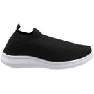 Tênis Meia Feminino Best Star Academia Confortável Slip ON Cor:PretoTamanho:37