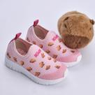 Tênis Meninas Ultra Flex + Ursinho Kidy - Rosa Tênis Meninas Ultra Flex + Ursinho Kidy - Rosa