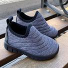 Tênis Menino Slip On Mescla/Preto-Guimi