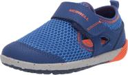 Tênis Merrell Bare Steps H20 Infantil Azul Laranja 09 Bebê