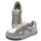 tenis Miss Shoes Branco Colorido