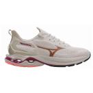Tenis Mizuno Wave Mirai 7 - Feminino - Bege-Dourado Tenis Mizuno Wave Mirai 7 - Feminino - Bege-Dourado