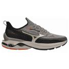 Tênis Mizuno Wave Mirai 8 Masculino - Cinza-Preto 44