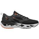 Tenis mizuno wave stratos 3 preto/laranja 41 Tenis mizuno wave stratos 3 preto/laranja 41