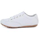 Tenis Mocassim Casual Feminino Solado Borracha Antiderrapante Cadarço Confortavel Trabalho Dia a Dia Tamanho:39Cor:Bran