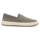 Tênis Mocassim Masculino Reserva Capri Casual Cinza Claro