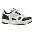 Tênis Moda Casual Feminino Via Marte Branco E Preto