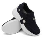 Tênis Moda Casual Sneaker Chunky Feminino Sola Borracha Leve E Confortável Dia a dia