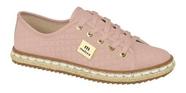 Tênis Moleca Casual Feminino Slip Cortiça 5674101