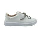 Tênis Moleca Flat Form com Brilho Branco 5791107