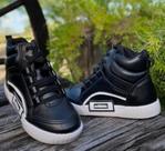 Tênis Molekinha Bota Cano Alto Sneaker