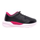 Tenis Molekinha Casual Menina 2573.102.15745 Preto+Rosa