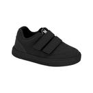 Tênis Molekinho Infantil Casual Conforto Duplo tiras autocolantes Preto Cor:PretoTamanho:24 Tênis Molekinho Infantil Casual Conforto Duplo tiras autocolantes Preto Cor:PretoTamanho:24