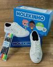Tenis molekinho para colorir + canetinhas infantil Tenis molekinho para colorir + canetinhas infantil