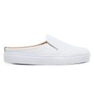 Tênis Mule Feminino Slip On Calcanhar Aberto Babuche Branco Tênis Mule Feminino Slip On Calcanhar Aberto Babuche Branco