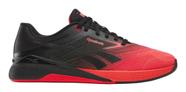Tênis Nano X5 Preto-Vermelho Masculino Treino Exercício Funcional Original Reebok